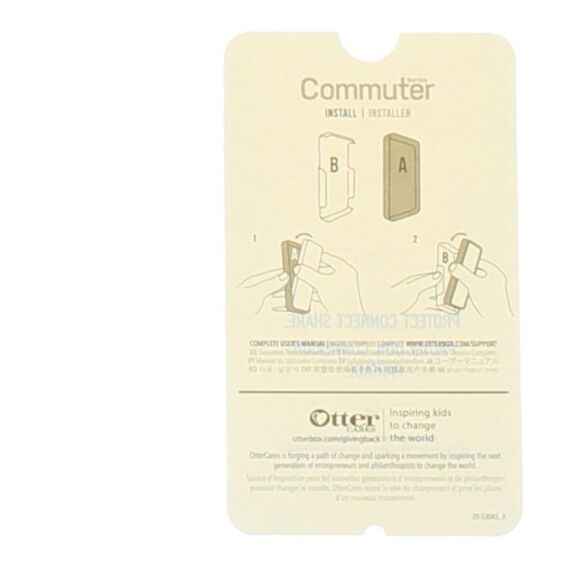 OtterBox 77-54032 Commuter Series Case for Iphone 7 - Black - Picture 5 of 6